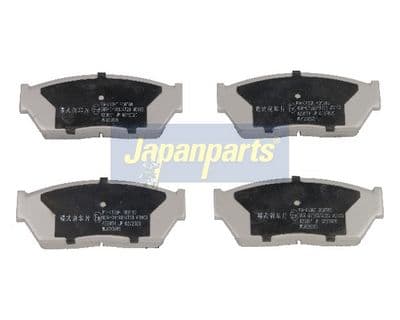 Juego de balatas de freno JAPANPARTS PA-413AF