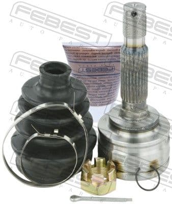 Juego de articulación, eje de transmisión FEBEST 0410-GA2RR