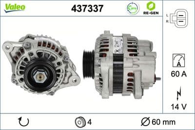 Alternador VALEO 437337