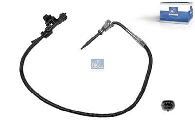 Sensor, de temperatura de gas de escape DT Spare Parts 7.25518