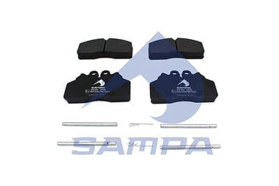 Juego de balatas de freno SAMPA 094.832