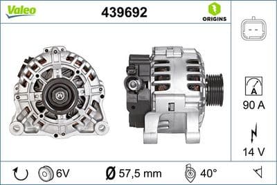 Alternador VALEO 439692