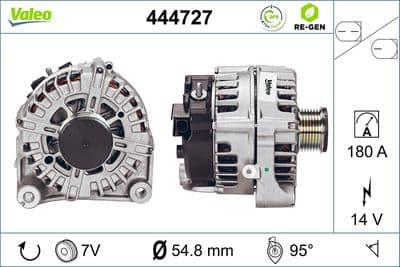 Alternador VALEO 444727