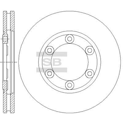 Disco de freno Hi-Q SD4430