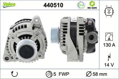Alternador VALEO 440510