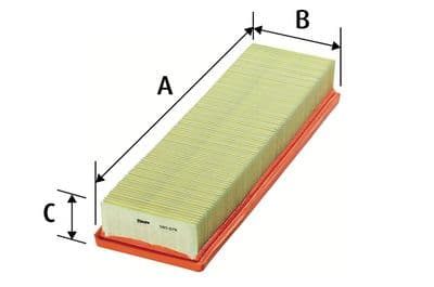 Filtro de aire VALEO 585078