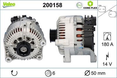 Alternador VALEO 200158