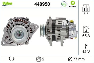 Alternador VALEO 440950
