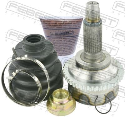 Juego de articulación, eje de transmisión FEBEST 0510-037A44