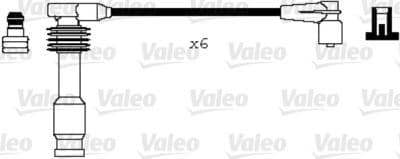 Juego de cables de encendido VALEO 346089