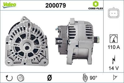 Alternador VALEO 200079