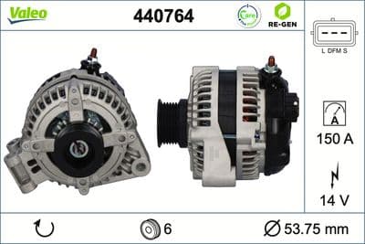 Alternador VALEO 440764