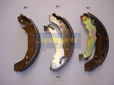 Juego de zapatas de frenos JAPANPARTS GF-K08AF