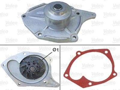 Bomba de agua, refrigeración del motor VALEO 506674