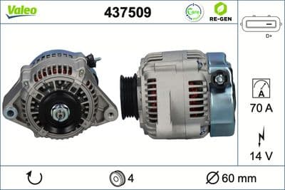 Alternador VALEO 437509
