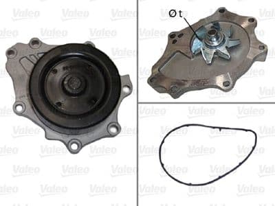 Bomba de agua, refrigeración del motor VALEO 506905