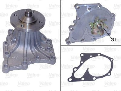 Bomba de agua, refrigeración del motor VALEO 506625
