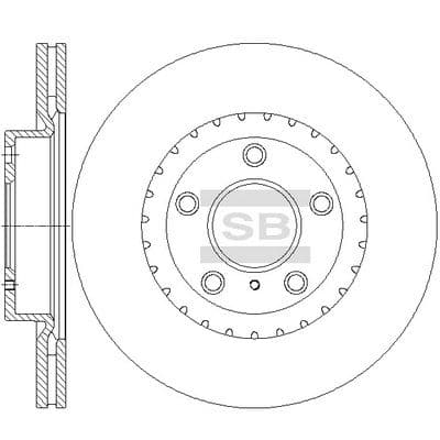 Disco de freno Hi-Q SD4263