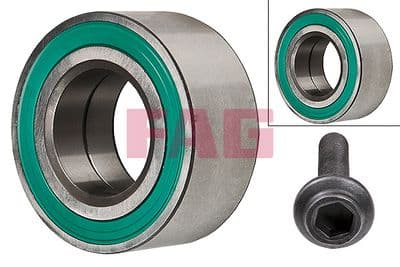 Juego de balero de rueda Schaeffler FAG 713 6107 10