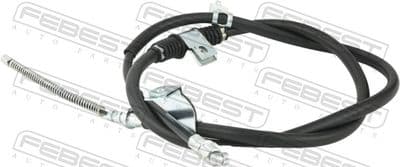 Cable de accionamiento, freno de estacionamiento FEBEST 04100-CWRH