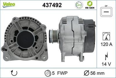 Alternador VALEO 437492