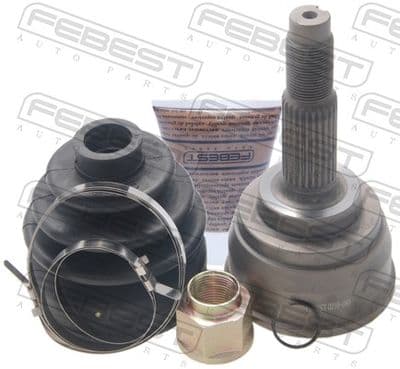 Juego de articulación, eje de transmisión FEBEST 0210-080