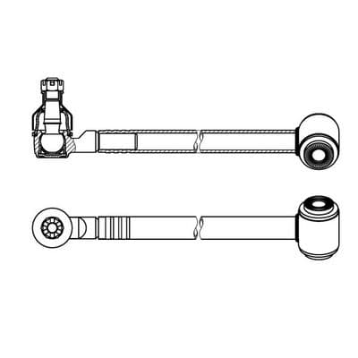 Brazo oscilante, suspensión de ruedas CTR CQ1245R