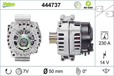 Alternador VALEO 444737