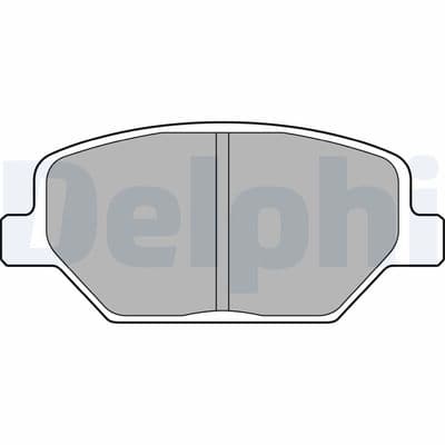 Juego de balatas de freno DELPHI LP3474