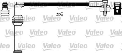 Juego de cables de encendido VALEO 346599