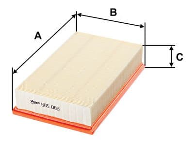 Filtro de aire VALEO 585065