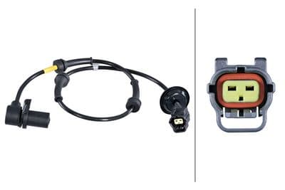 Sensor, revoluciones de la rueda HELLA 6PU 358 268-931