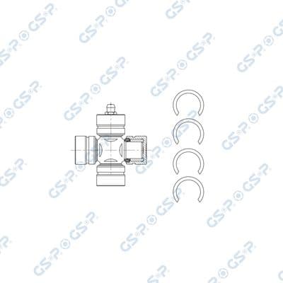 Junta, árbol cardán GSP UJ900181