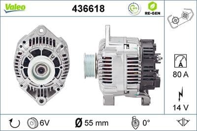 Alternador VALEO 436618
