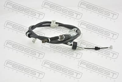 Cable de accionamiento, freno de estacionamiento FEBEST 2299-PCSPORLH