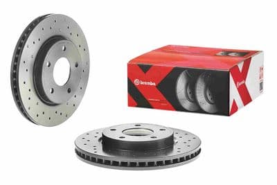Disco de freno BREMBO 09.B647.1X