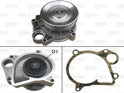 Bomba de agua, refrigeración del motor VALEO 506646