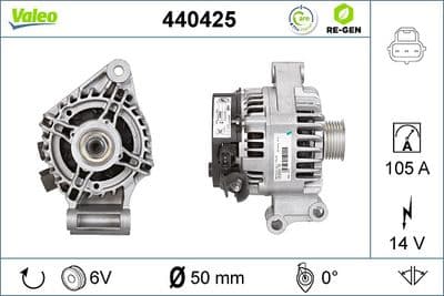 Alternador VALEO 440425