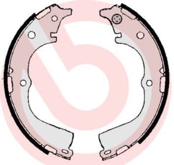 Juego de zapatas de frenos BREMBO S 83 533