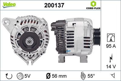 Alternador VALEO 200137