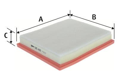 Filtro de aire VALEO 585409