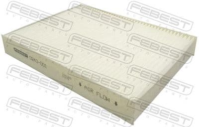 Filtro, aire del interior FEBEST 0243-001
