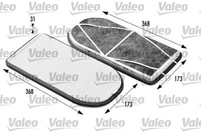 Filtro, aire del interior VALEO 698470