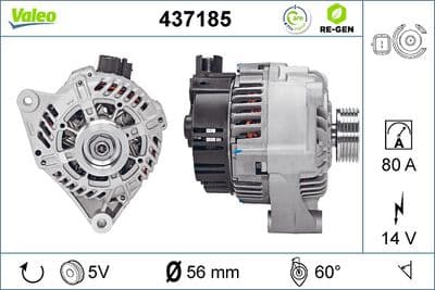 Alternador VALEO 437185