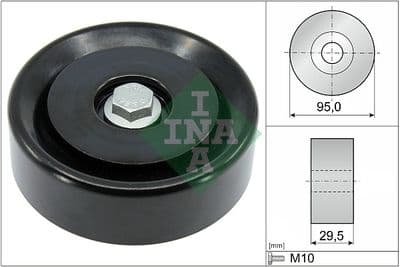 Polea de inversión/guía, correa poli V Schaeffler INA 532 0959 10