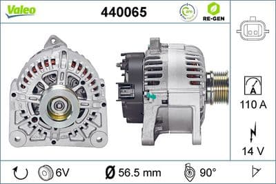 Alternador VALEO 440065