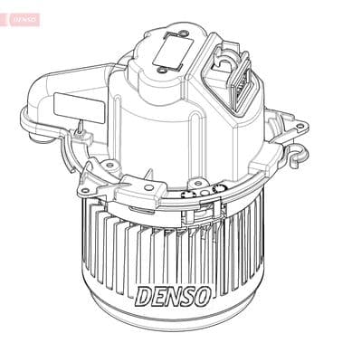 Ventilador del interior DENSO DEA23023