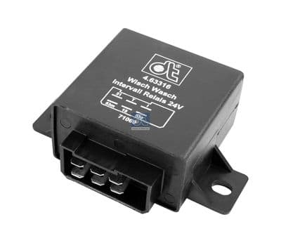 Relevador, intervalo del limpiaparabrisas DT Spare Parts 4.63316