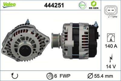 Alternador VALEO 444251