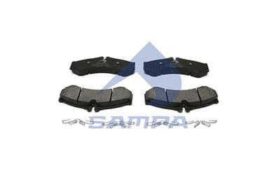 Juego de balatas de freno SAMPA 093.918